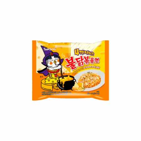 Samyang Buldak Quattro Cheese 5x145g – Scharfe koreanische Ramen mit vier Käsesorten