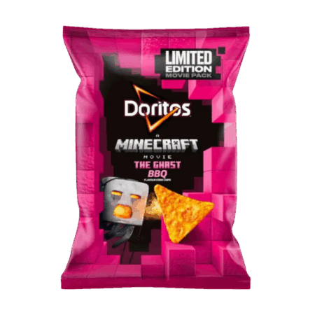 Doritos Minecraft Ghast BBQ 12x180g – Limited Edition Chips mit BBQ-Geschmack im Minecraft-Design