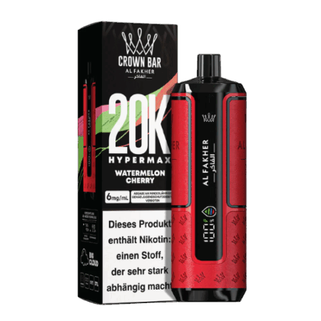 AL FAKHER Watermelon Cherry 5x20K – Vape mit Wassermelone & Kirsche für bis zu 20.000 Züge