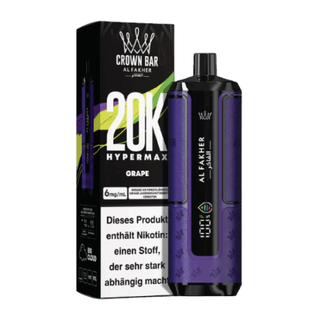 AL FAKHER Grape 5x20K – Vape mit klassischem Traubengeschmack für bis zu 20.000 Züge
