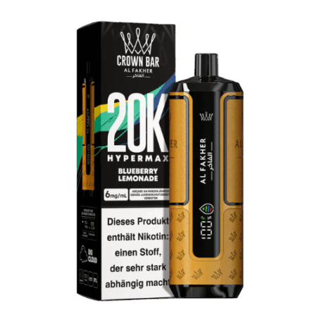 AL FAKHER Blueberry Lemonade 5x20K – Vape mit Blaubeere & Zitrone für bis zu 20.000 Züge