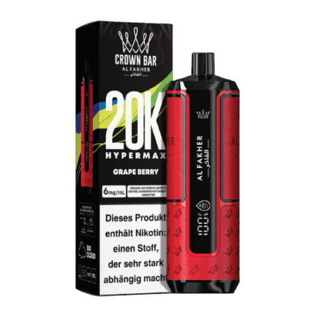 AL FAKHER Grape Berry 5x20K – Vape mit Trauben- und Beerengeschmack für bis zu 20.000 Züge