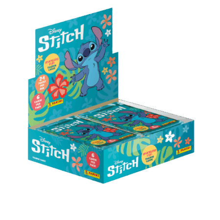 Panini Sammelkarten Stitch 24x6 Karten – Disney Sammelspaß mit Stitch und Freunden