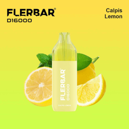 Flerbar Calpis Lemon 10x16K – Vape mit Calpis-Zitronen-Geschmack