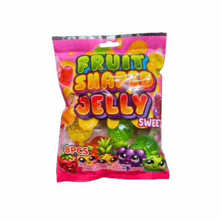 Fruit Shaped Jelly Bag Sweet 30x35g – Süße Fruchtjellys im Netzbeutel für Kinder und Theke