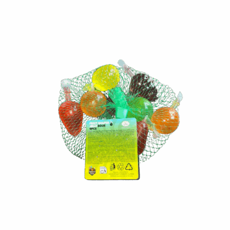 Fruit Shaped Jelly Net Sour 30x35g – Saure Fruchtjellys im Netz für Kinder & Einzelverkauf