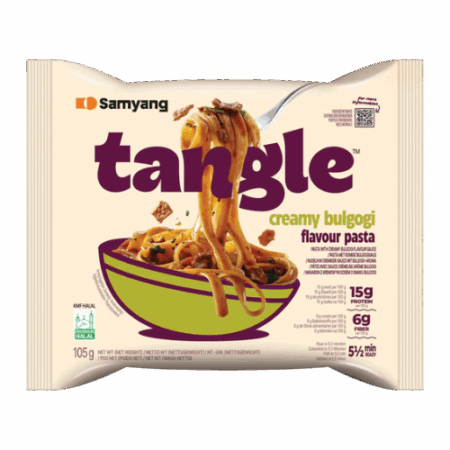 Samyang Tangle Creamy Bulgogi 20x105g – Koreanische Instantnudeln mit cremiger Bulgogi-Sauce