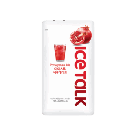 Ice Talk Pomegranate Ade 10x230ml – Erfrischungsgetränk mit Granatapfel