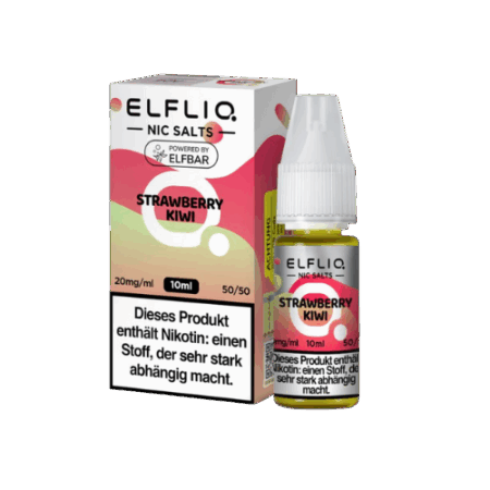 ELFBAR ELFLIQ Strawberry Kiwi 10x10ml – E-Liquid mit Erdbeere & Kiwi