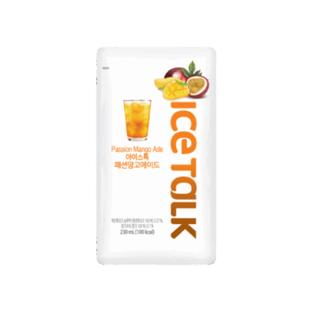 Ice Talk Passion Mango Ade 10x230ml – Exotisches Erfrischungsgetränk mit Maracuja & Mango