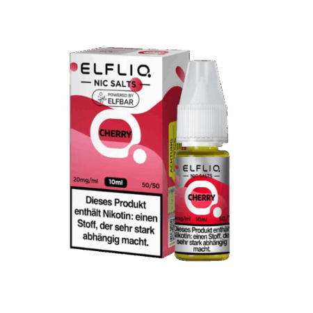 ELFBAR ELFLIQ Cherry 10x10ml – E-Liquid mit süßem Kirschgeschmack