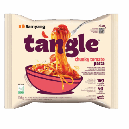 Samyang Tangle Chunky Tomato 20x105g – Würzige Instantnudeln mit Tomatenstückchen