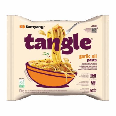 Samyang Tangle Garlic Oil 20x105g – Koreanische Instantnudeln mit Knoblauchöl