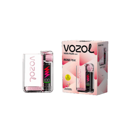 Vozol Vista Geräte 5Stk Rose Pink – Wiederaufladbare Pod-Geräte in Rosa
