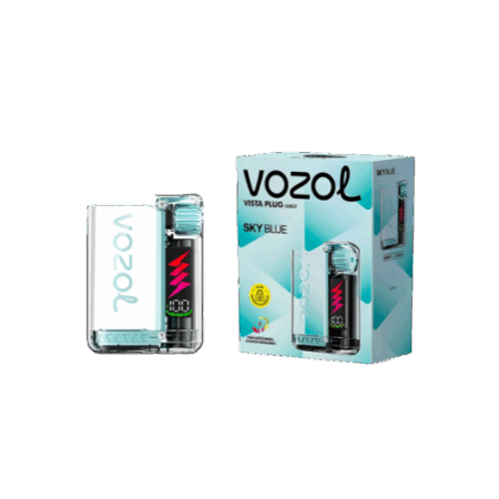 Vozol Vista Geräte 5Stk Sky Blue – Wiederaufladbare Pod-Geräte in Himmelblau