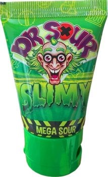 Dr Sour Slimy 24x50g – Fruchtig-saurer Schleim in praktischer Tube
