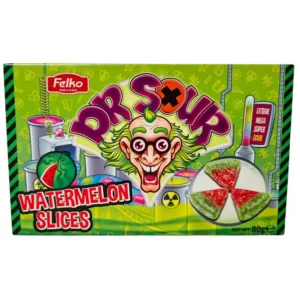 Dr Sour Watermelon Slices 12x90g – Saure Fruchtgummis in Wassermelonenscheiben-Form