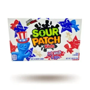 Sour Patch Red White Blue Box 12x87g