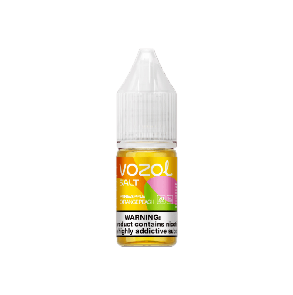 Vozol Liquid Pineapple Orange Peach 10 x 10ml – Exotischer Fruchtmix für Vaping