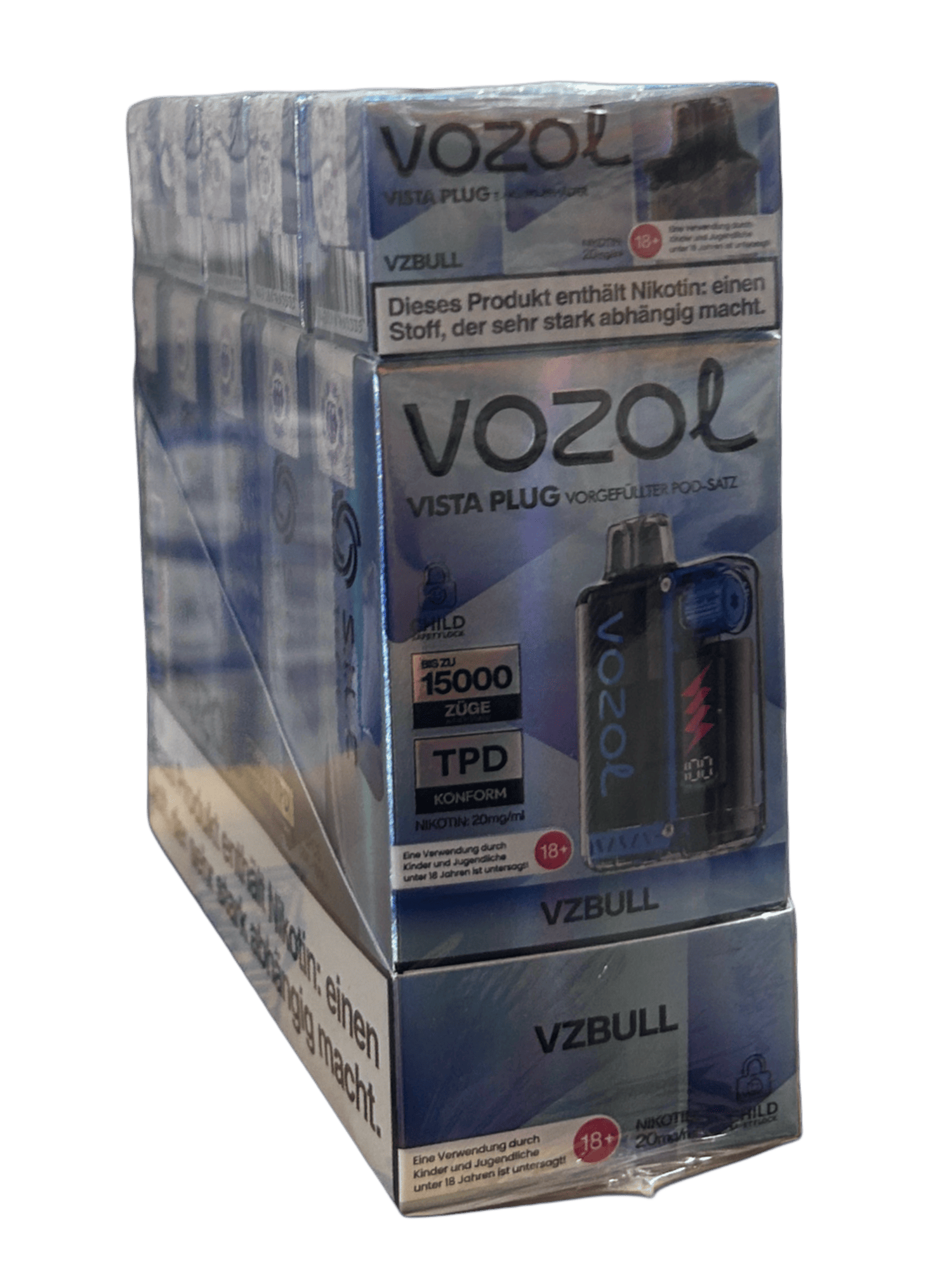 a stack of boxes of vape