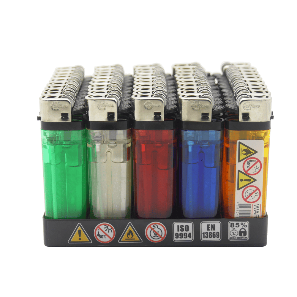 Afirex Einwegfeuerzeuge 50 Stück – Zuverlässige Einwegfeuerzeuge in gemischten Farben