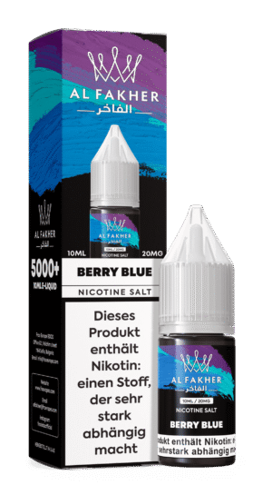 al fakher liquid berry blue blaubeere dampfer liquid 10x10ml