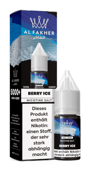 al fakher liquid berry ice blaubeere eis dampfer liquid 10x10ml