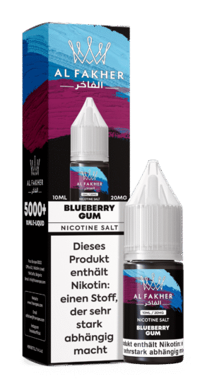 al fakher liquid blueberry gum blaubeere kaugummi dampfer liquid 10x10ml