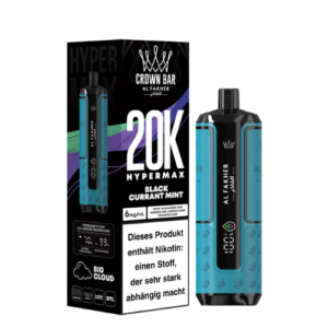 al fakher black currant mint vape 20000 züge johannisbeere minze