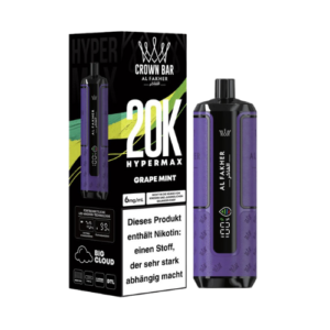 al fakher grape mint vape 20000 züge traube minze