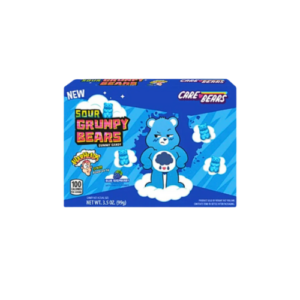 warheads sour grumpy bears blaue himbeere 12x99g