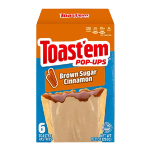 Toastem Brown Sugar Cinnamon 288g – Frühstücksgebäck mit braunem Zucker und Zimt
