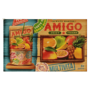 Amigo Multivita 8x200ml – Erfrischendes Multivitamin-Getränk mit fruchtigem Geschmack