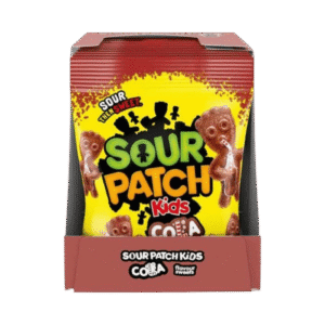 Sour Patch Kids Cola Bag - 10x130g – Fruchtgummis mit süß-saurem Cola-Geschmack