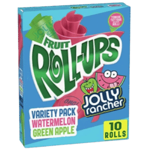 Fruit Roll-Ups Jolly Rancher 10x141g – Aufrollbare Fruchtstreifen mit Jolly Rancher Aromen