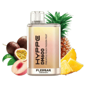 HYPPE Vapes 600er Pineapple Peach Passionfruit – 10 Stück