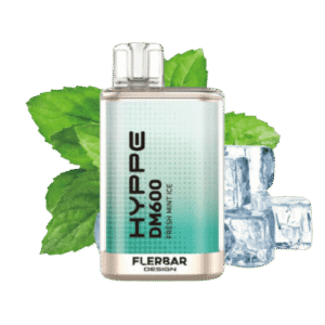 HYPPE Vapes 600er Fresh Mint Ice – 10 Stück