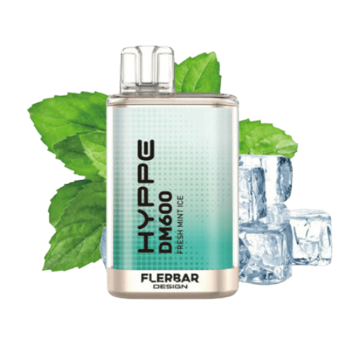 HYPPE Vapes 600er Fresh Mint Ice – 10 Stück
