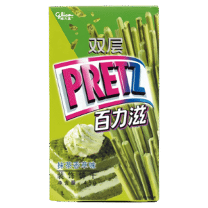 PRETZ Matcha Vanilla 36x45g – Japanische Kekssticks mit grünem Tee & Vanille