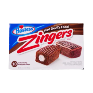 Hostess Zingers Chocolate 380g – Saftige Schoko-Kuchenschnitten mit cremiger Füllung