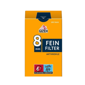 gizeh fein filter aktivkohle 8mm rauchgenuss
