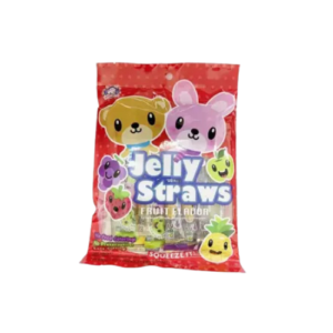 bear and bunny jelly straws fruchtig kausnack 5x300g