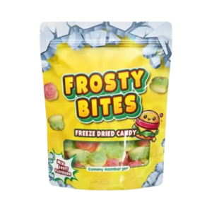 Frosty Bites Gummy Hamburger 24x50g – Lustige Gummibonbons in Mini-Hamburger-Form