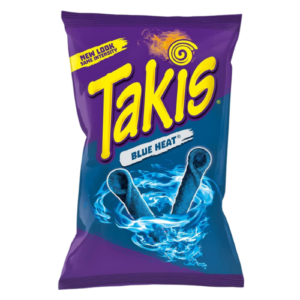 Takis Blue Heat (spanien) snack blau scharf chili 18x100g
