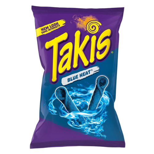 Takis Blue Heat (spanien) snack blau scharf chili 18x100g
