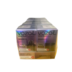 vozol pods grape ice vape 5x12ml