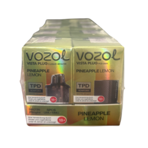 vozol pods pineapple lemon vape 5x12ml