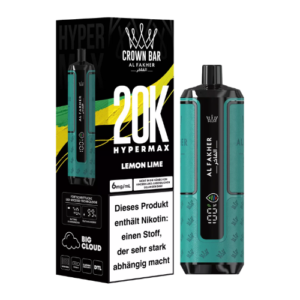 al fakher lemon lime vape 20000 züge zitrone limette