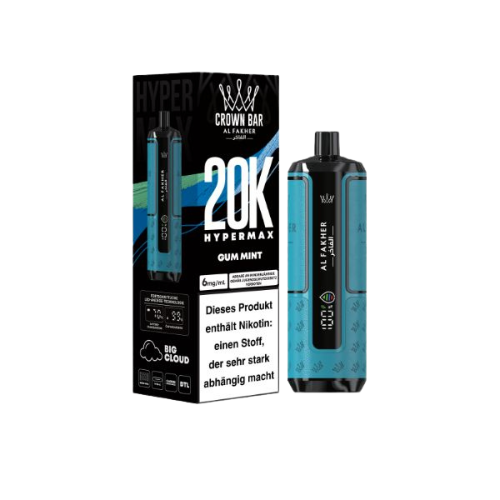 al fakher gum mint vape 20000 züge kaugummi minze