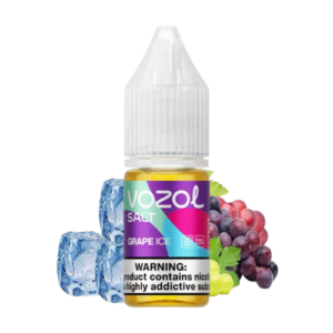 Vozol Liquid Grape Ice 10 x 10ml – Süße Traube mit erfrischender Eisnote für Vaping